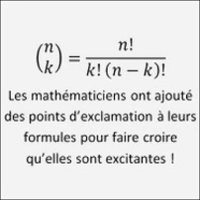 Indiquez la définition de la factorielle.