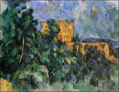 Qui a peint ce tableau intitulé "Château Noir" ?