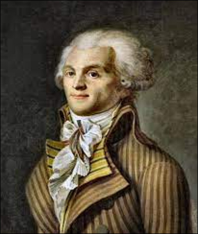 En quelle année est né Robespierre, l'une des principales figures de la Révolution française ?