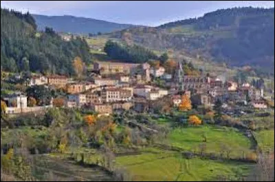 Commune de la m&eacute;tropole St&eacute;phanoise, La Valla-en-Gier se trouve dans le d&eacute;partement ...