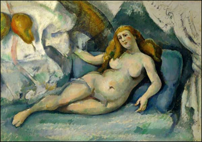 Qui a peint "Femme nue sur un sofa" ?