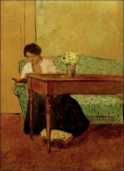 Qui a fait le portrait d'Elisabeth sur un sofa vert ?