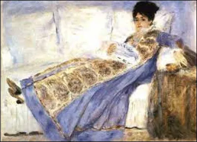 Qui a représenté "Madame Manet lisant sur le sofa" ?