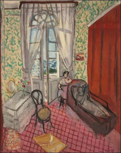 Qui a peint cette femme et sofa ?