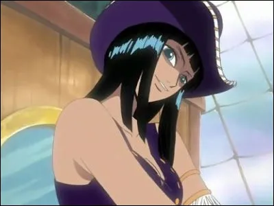 La première fois que l'équipage rencontre Robin, elle s'appelle...