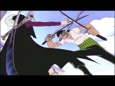 Combien de sabres de Zoro Mihawk détruit-il ?