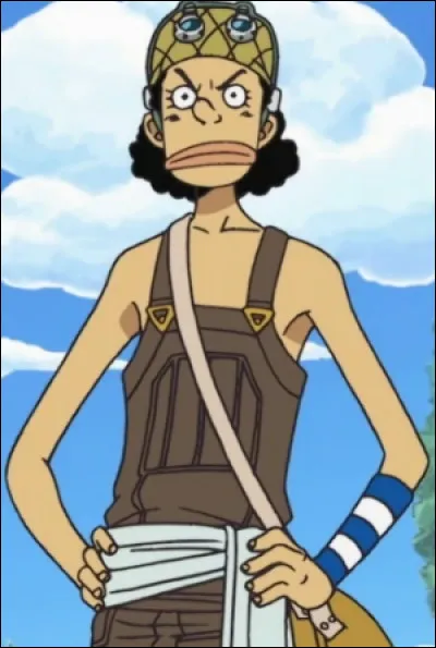 Que répond Luffy aux menaces de Usopp ?