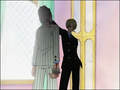 Quelle question pose Sanji avant de mettre K.O. Fullboy ?