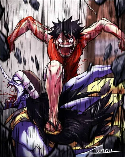 Que fait Luffy pour "libérer" Nami d'Arlong ?