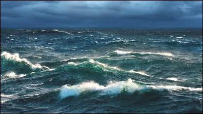 Lorsqu'il y a des vagues et du vent que ne dois-tu pas faire ?