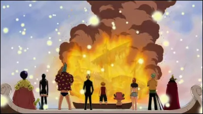 Quel charpentier informe l'équipage de la condamnation du Vogue Merry ?