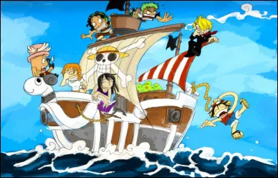 Pendant que Chopper garde le navire, une partie de l'équipage cherche le waver de Nami, l'autre groupe :