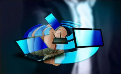 Techniques qui permettent la communication sans fil entre divers appareils (ordinateur, p&eacute;riph&eacute;rique, t&eacute;l&eacute;viseur�) gr&acirc;ce aux ondes radio&eacute;lectriques :