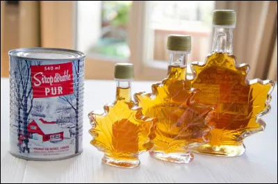 Quand on est malade, on prend du sirop d'érable.