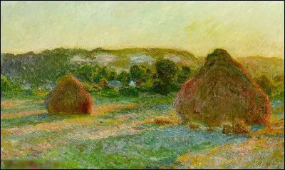 "Meules, fin de l'été" est un tableau de quel peintre impressionniste ?