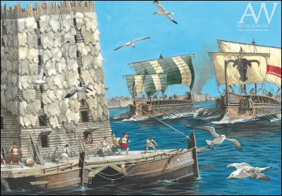 En 305 av J.-C, la flotte de Démétrios, fils d'Antigone le Borgne (ancien lieutenant d'Alexandre le Grand) mettra le siège devant cette cité sur l'ile de :