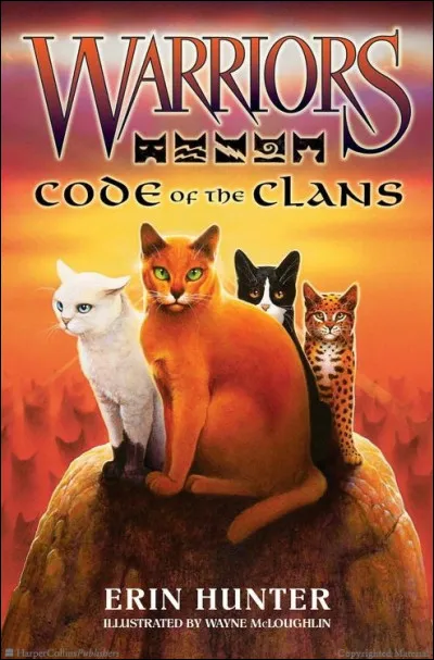 Qui sont les quatre personnages sur "Code of the Clans" ?