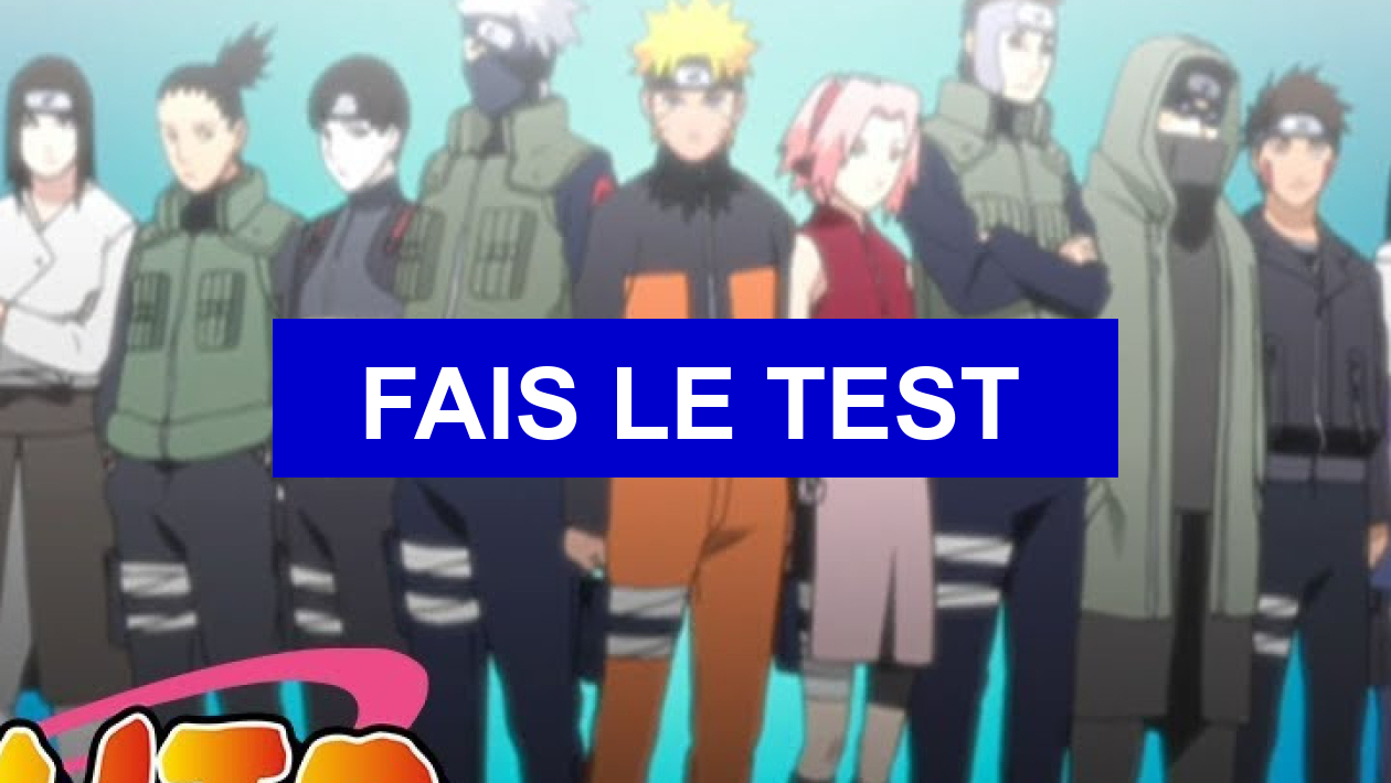 Test De Personnalité Naruto Shippuden Test de personnalité Ta vie dans ''Naruto''