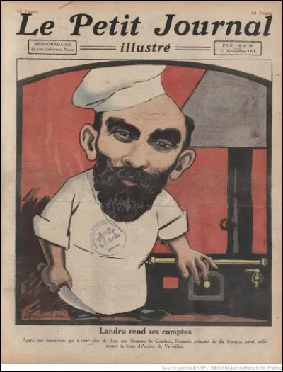 Un procès à grand spectacle s'est tenu à Versailles le 7 novembre 1921. Condamné à mort pour 11 meurtres le 30 novembre 1921 et guillotiné le 25 février 1922, l'accusé était surnommé "le Barbe bleue de Gambais" . Qui était ce grand criminel considéré comme le tout premier tueur en série français et qui a marqué le XXe siècle ?