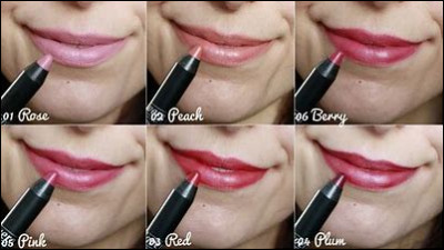 Quel rouge à lèvres préfères-tu ?