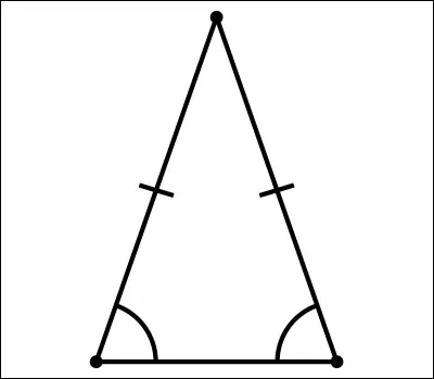 Quelle est la relation du théorème de Pythagore dans un triangle, qui doit son nom à Pythagore de Samos ?