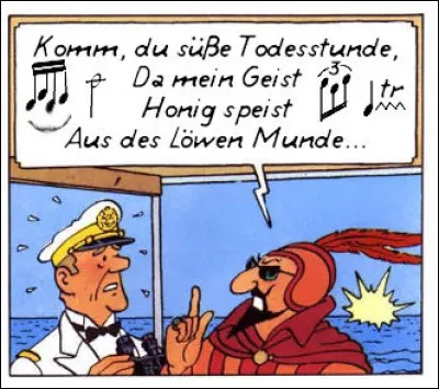 Et nous terminerons ce programme par la cantate 161 de [qui donc ?], magistralement interprété par le contre-ténor Rastapopoulos !