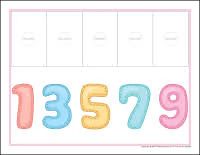 Vois-tu ton chiffre ?