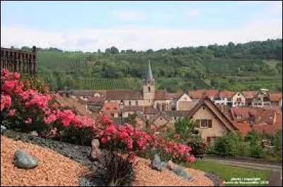 Commune de l'arrondissement de Molsheim, Rosenwiller se situe dans le département ...
