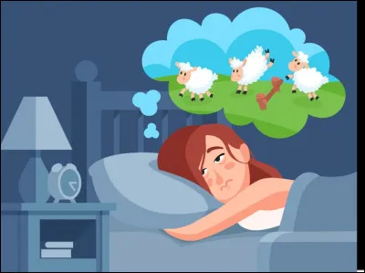 Au cours des deux dernières semaines, as-tu eu des problèmes de sommeil ?