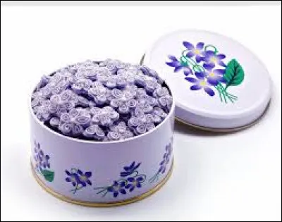De quelle ville ce bonbon au goût de violette vient-il ?