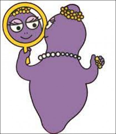 Dans la série "Barbapapa", comment se prénomme cette fille coquette de couleur violette ?