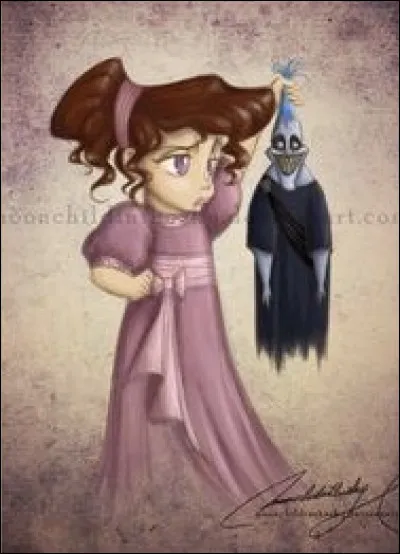 Cette petite fille ne sait pas qu'elle vivra bien des tourments avant de rencontrer Ulysse. Comment s'appelle-t-elle ?