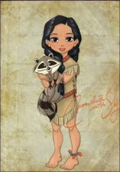 Qui est cette enfant amérindienne ?