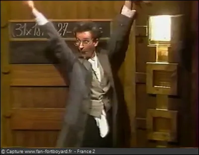 L'acteur du professeur Désagrégé est-il encore Ange Belange ?