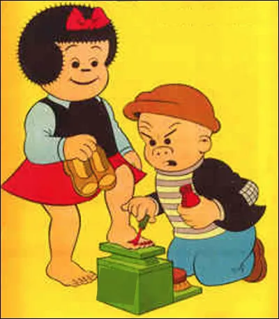 Quel est ce binôme, héros d'une série de bande dessinée humoristique ?