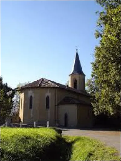 Vous avez sur cette image l'&eacute;glise Saint-Exup&egrave;re, &agrave; Montesquieu-Guittaut. Commune Haut-Garonnaise, elle se situe dans l'ex r&eacute;gion ...