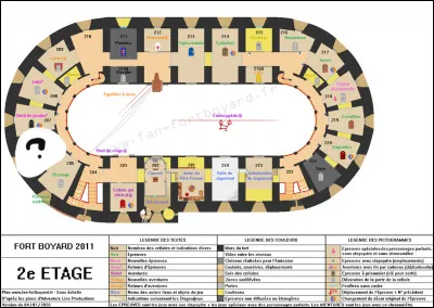 Quelle est l'épreuve de la cellule 206 du fort ?