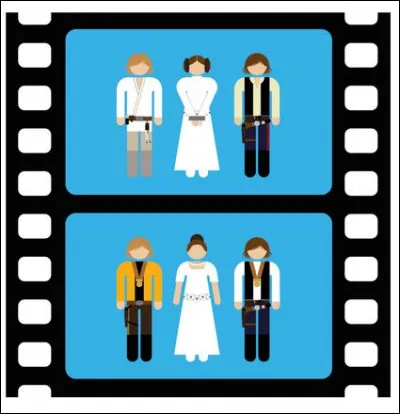 Quel film est évoqué par cette image minimaliste ?