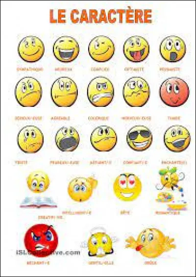 Quel caractère définit le mieux Griffe de Pierre ?