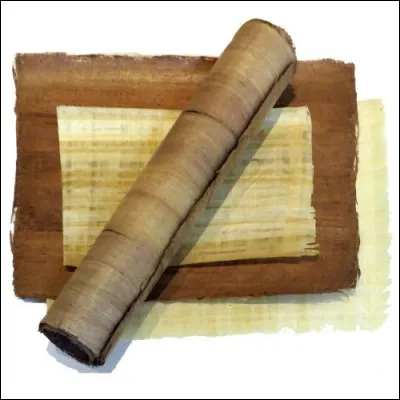 Comment appelait-on lhomme chargé décrire sur du papyrus ?