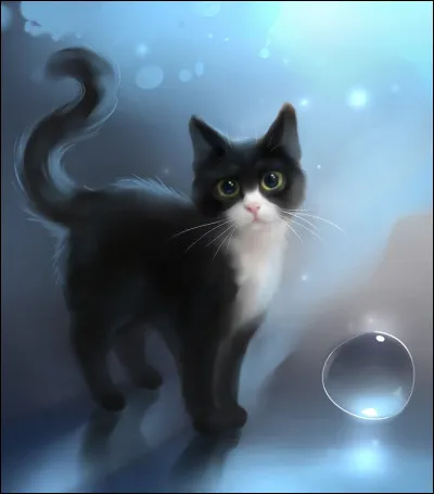 De quelle créature le chat était-il souvent représenté comme ami ?