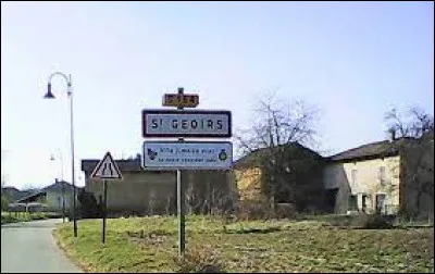 Commune Iséroise, Saint-Geoirs se situe dans l'ex région ...