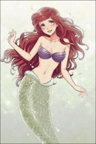 "Sous l'océan... la vie est super, mieux que sur la terre !"
Ah bon ? Peut-être... Je n'ai personnellement jamais essayé ! Mais ce n'est pas ce qui nous intéresse, n'est-ce pas ? Vous avez une idée de l'identité de la princesse ? C'est...