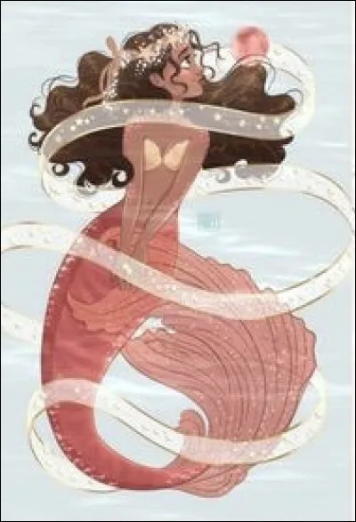 Cette princesse a l'air heureuse, en sirène ! La mer l'appelle, alors rien de plus normal ! De qui s'agit-il ?