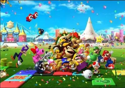 Sur cette image comportant des montages, quel(s) personnage(s) apparaissant dans Mario Party 8 n'est pas prsent / ne sont pas prsents ? (cliques sur l'image pour l'agrandir)