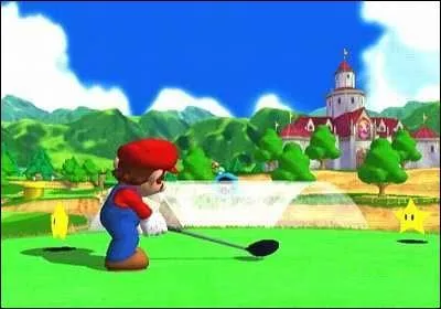 Que se passait-t-il si la balle de golf entrait dans un tuyau dans Mario Golf Toadstool Tour ?