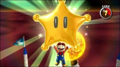 Dans Super Mario Galaxy, combien y a-t-il de grandes toiles ?