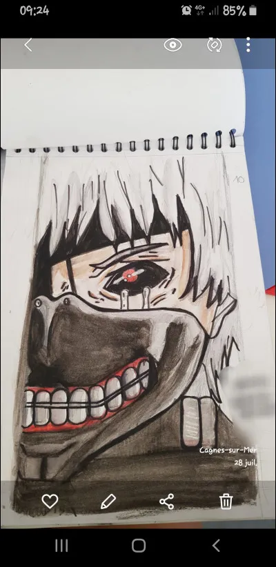 Il joue dans "Tokyo Ghoul"...