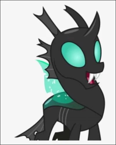 Quel est le nom de ces créatures dirigées par la reine Chrysalis ?