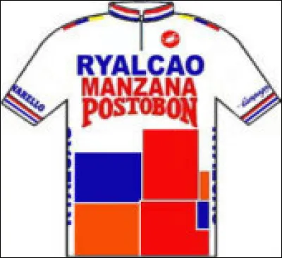 Le sponsor de cette équipe est un fabricant de boissons gazeuses.